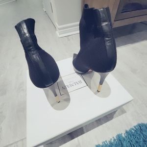 Black Aurore Sock Boots